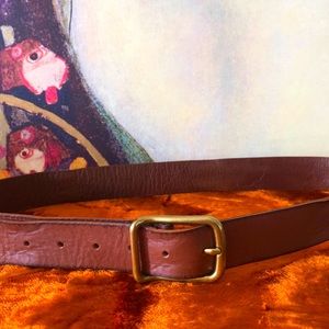 Gap M men’s genuine leather belt - medium brown